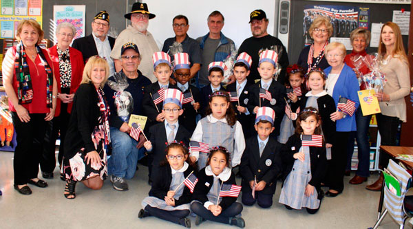 Villa Maria Academy honored veterans on Friday, November