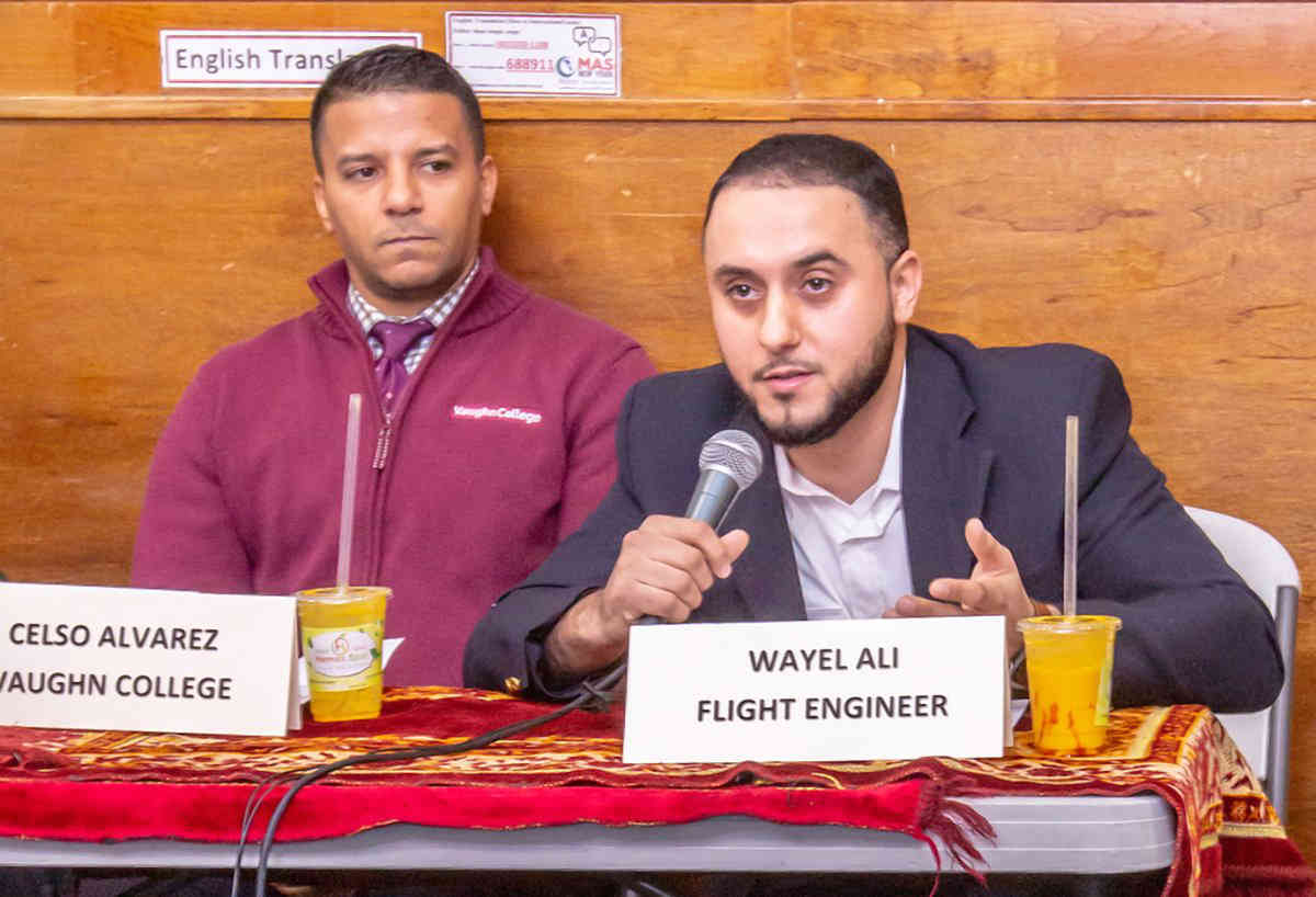 The Muslim American Society hosted an Aviation Career 