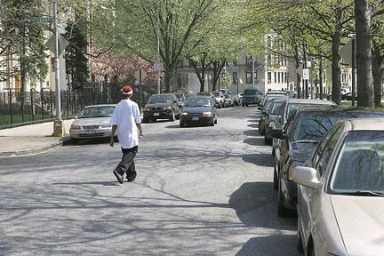 1,500 students walk for new speed hump