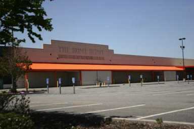 Truck distribution center for old Home Depot site
