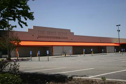 Truck distribution center for old Home Depot site