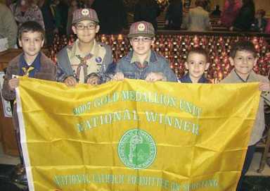 OLA scouts honored for achieving excellence