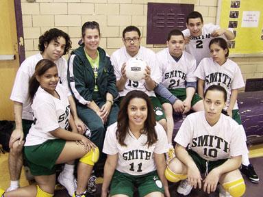 Alfred E. Smith varsity volleyball makes best of unique situation