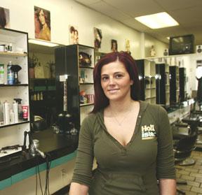 Hair salon boosts image with donation