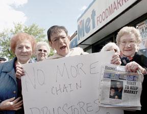 Seniors fight for market