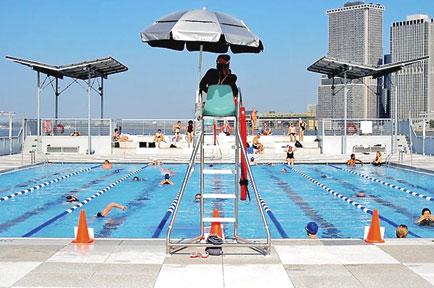 City’s floating pool to dock in Hunts Point