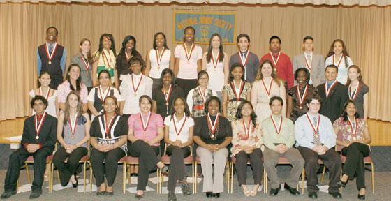 Spellman inducts 32 into National Honor Society