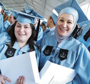 Mom, daughter graduate together
