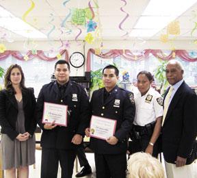 Cops honored for quick response to armed robbery