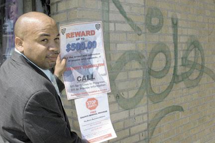 Heastie launches free customized graffiti cleaning