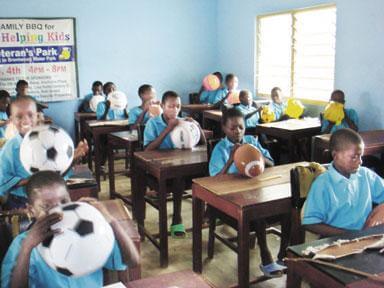 Store promotes something special for kids in Ghana