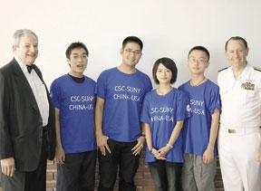 Maritime hosts Chinese earthquake victims
