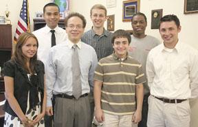 Vacca honors outstanding summer interns