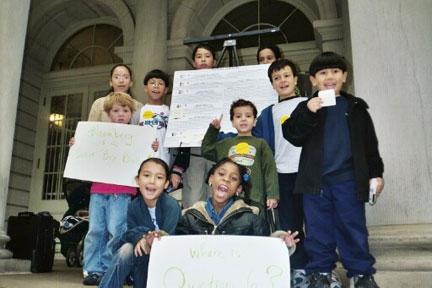 Bronx children demand an equal education