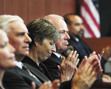 NY Courts commemorate the victims of September 11th