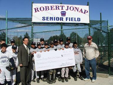 TNLL senior field named for Robert Jonap