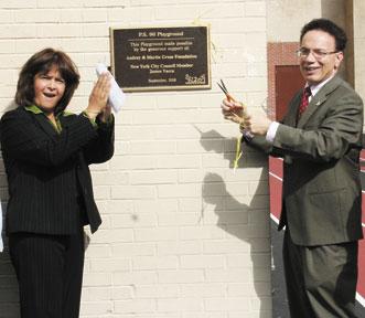 Out2Play constructs new playground for P.S. 96