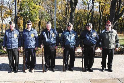 Veterans Day Memorial at Winged Victory