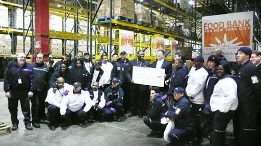 FedEx delivers meals for FoodBank
