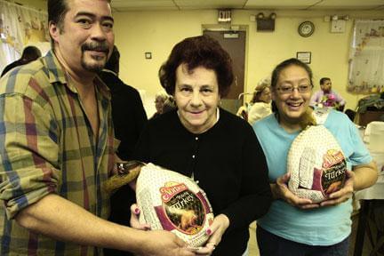Klein donates turkeys to local senior centers