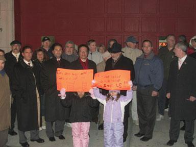 CI, Bronx protest Ladder 53 nighttime closing