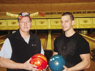 Father, son bowling duo strike it rich