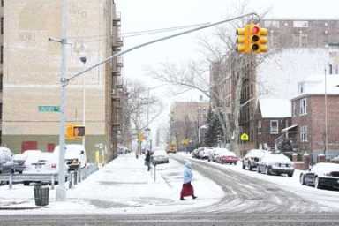 Crosby, Roberts traffic light installed