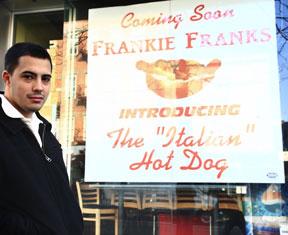 Frankie brings Italian hot dogs to Belmont