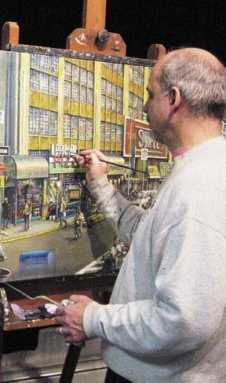 Artist’s panels capture ‘Vortex’