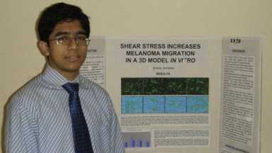 At 17, young scientist to represent borough