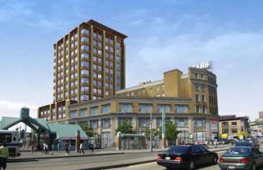 First-class office tower, Fordham Place, now leasing