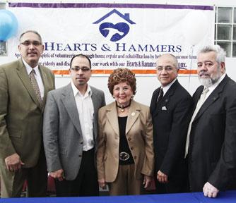Hearts, Hammers ready to nail some volunteers