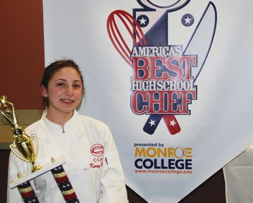 Monroe selects best high school chef
