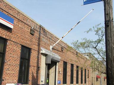 Flag-napping at Throggs Neck Post Office