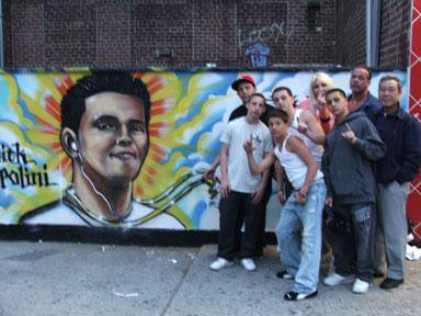Mural dedicated to deceased teen