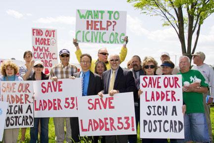 City Island calls on mayor: Save Ladder 53