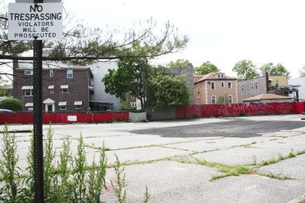 Parking lot disturbs neighbors