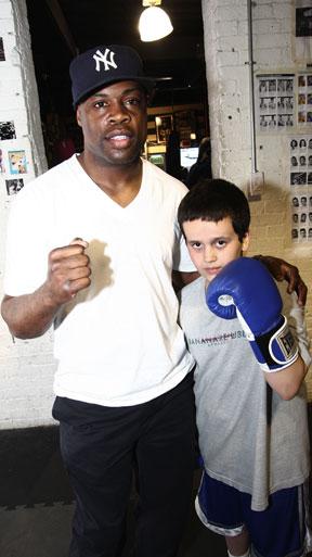 Former boxing champion a mentor to MP teens