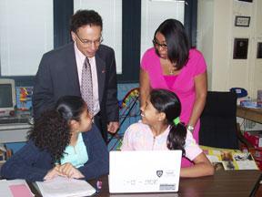 66 new laptops for M.S. 101
