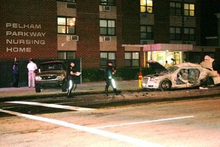 Horrific crash kills two on Laconia Avenue