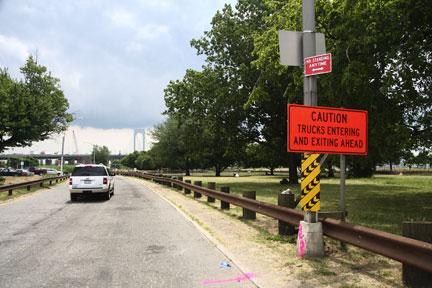 FP community: pave and name bridge road