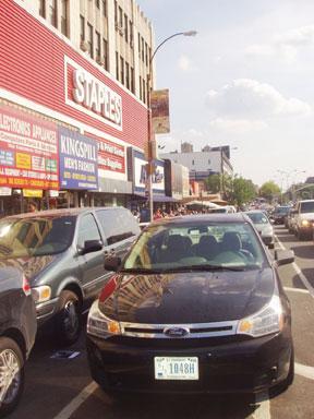 Grand Concourse clogged