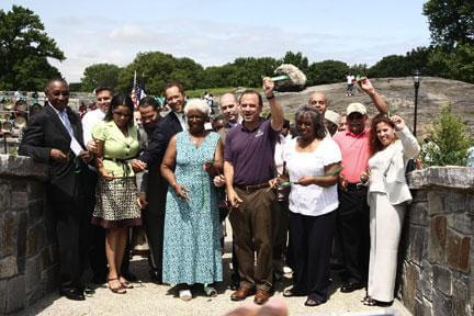 Improvements to Crotona Lake unveiled by Parks