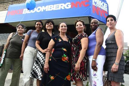 Mayor Bloomberg opens Pelham Bay campaign office