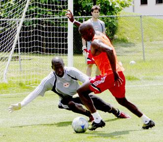 Red Bulls goalkeeper reps Castle Hill