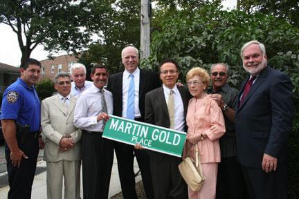 Street renaming for man of Gold