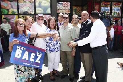 Bodegas stand by Baez; mayor speaks on armory