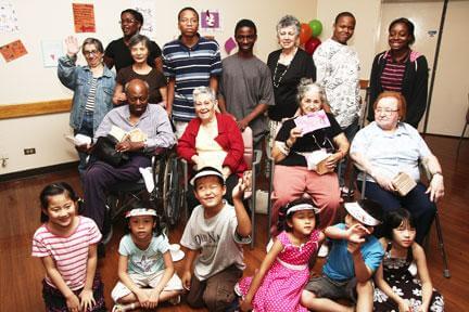 AIA’s intergenerational art project celebrated