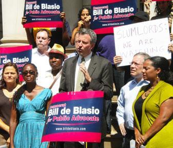 DeBlasio posts slumlord watch list