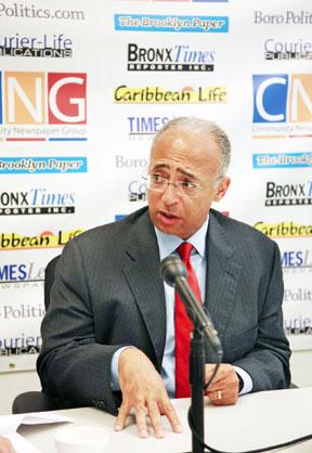 Thompson talks Bronx at CNG candidate Q&A